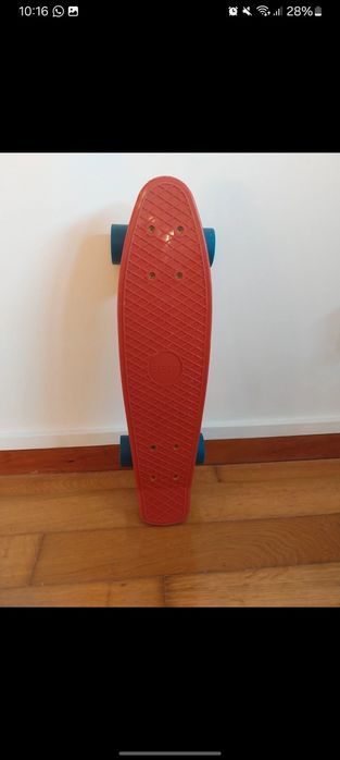 skate da berg vermelho