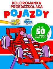 Kolorowanka przedszkolaka. Pojazdy. Dragon