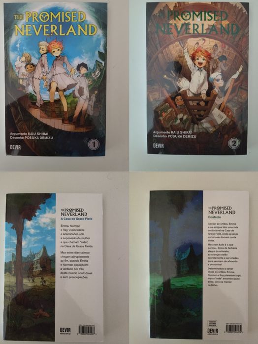Mangá The Promised Neverland coleção