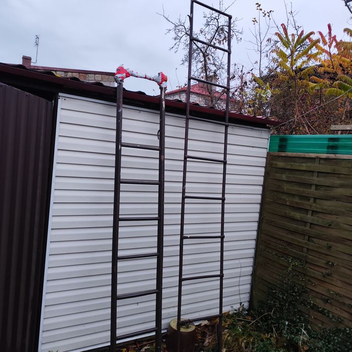 Drabiny stalowe metalowe