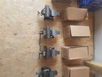 Imadło ŚLUSARSKIE OBROTOWE 125MM Kowadło Solidne z Niemiec