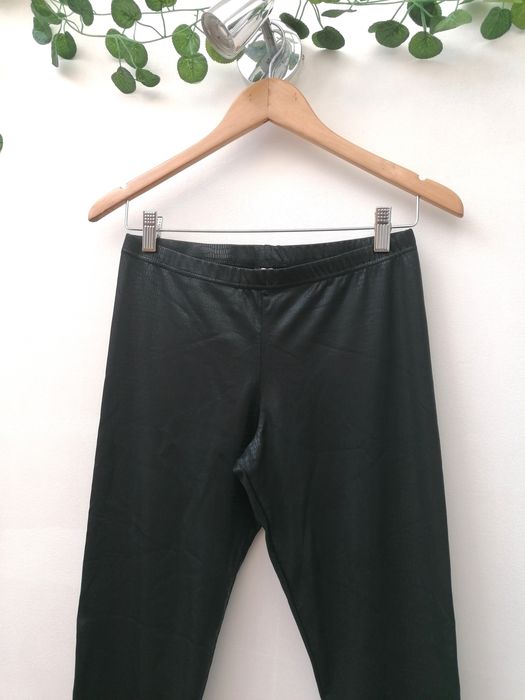 Leggings Pretas de Napa