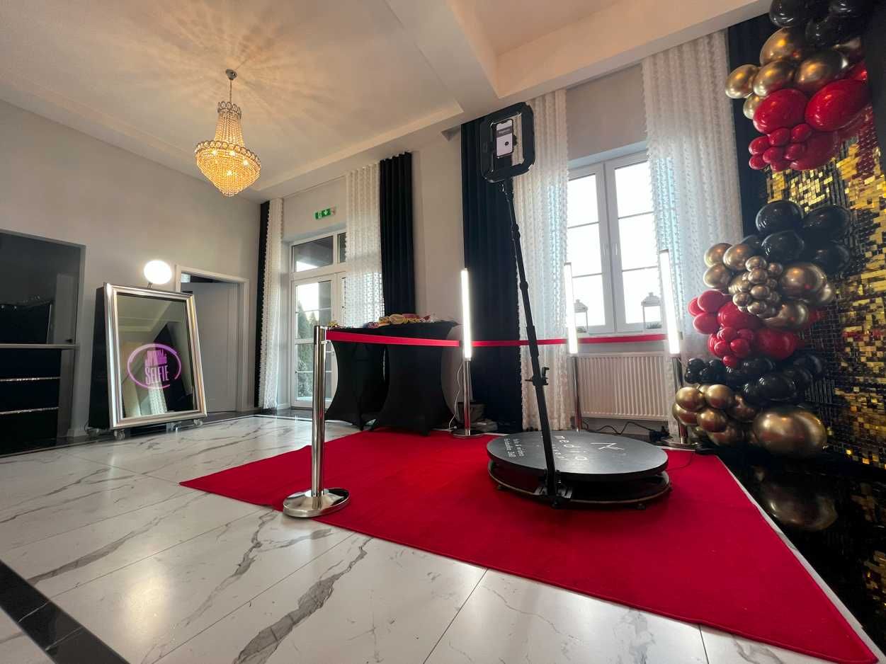 Fotobudka 360 / FOTOLUSTRO - duża oferta atrakcij ! HITY IMPREZ 2025 !