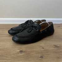 Шкіряні лофери Armani Jeans Leather Loafers