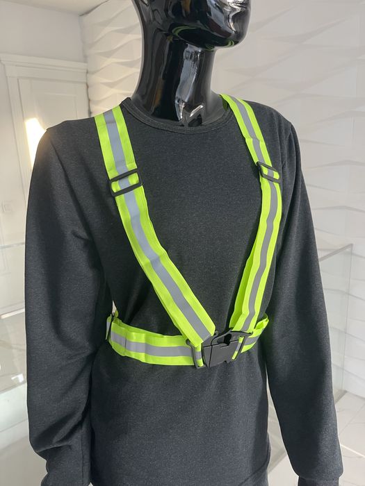 Светоотражающий жилет-ремень, жилет-ремінь світловідбивний