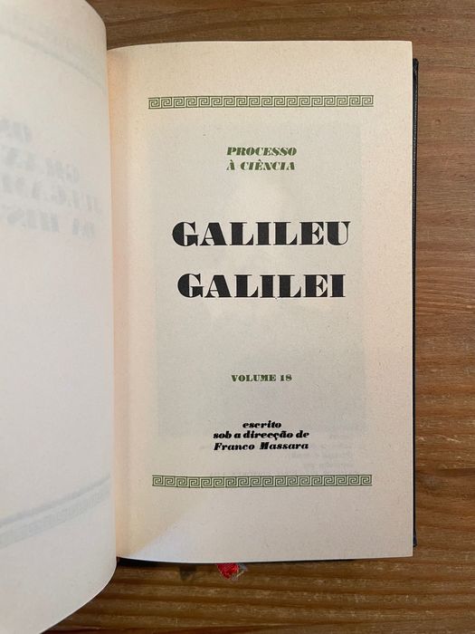 Galileu - Os Grandes Julgamentos (portes grátis)