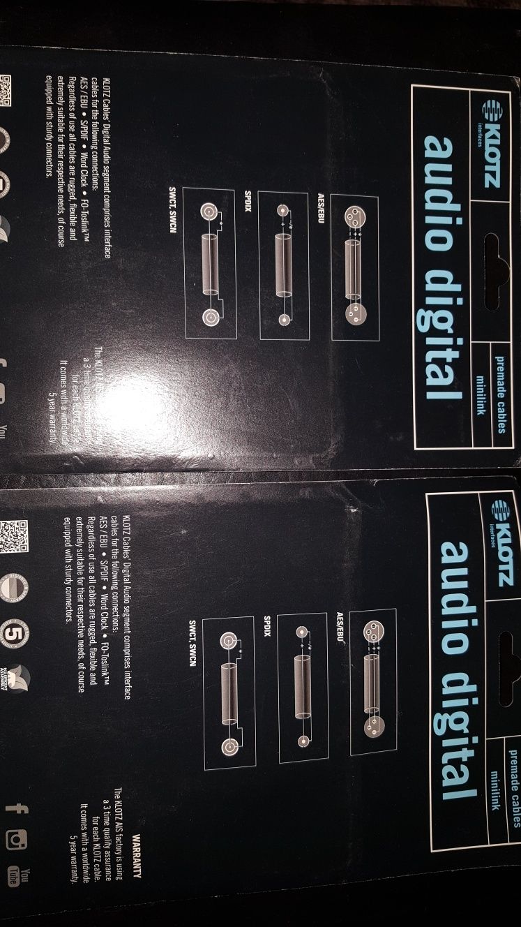 Кабель Klotz FOHTT01 Toslink Cable 1 м