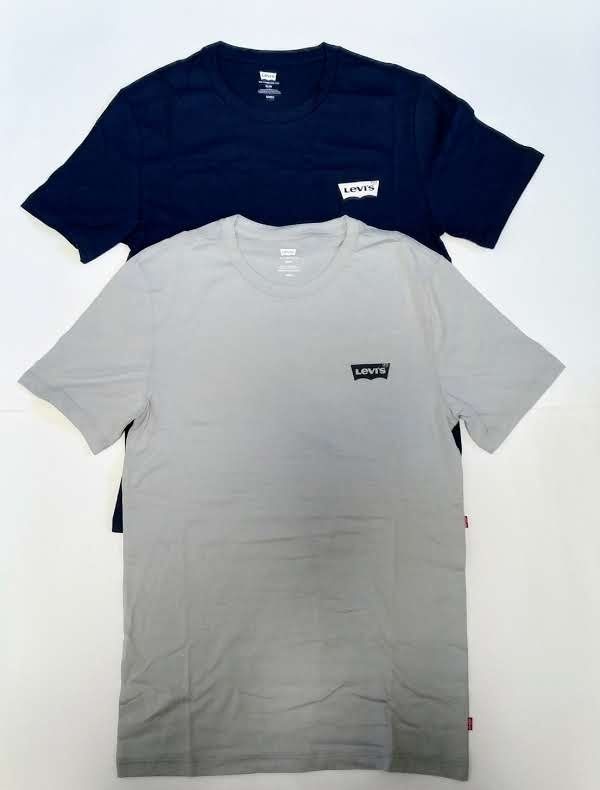 Levi's оригінал набір із 2-х бавовняних футболок в упаковці футболка