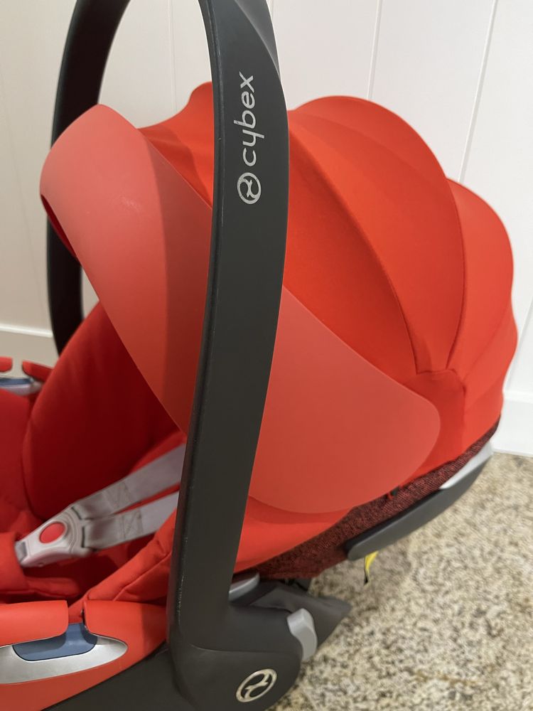 Fotelik Cybex cloud Z I-Size wersja Platinium łupina Sensorsafe