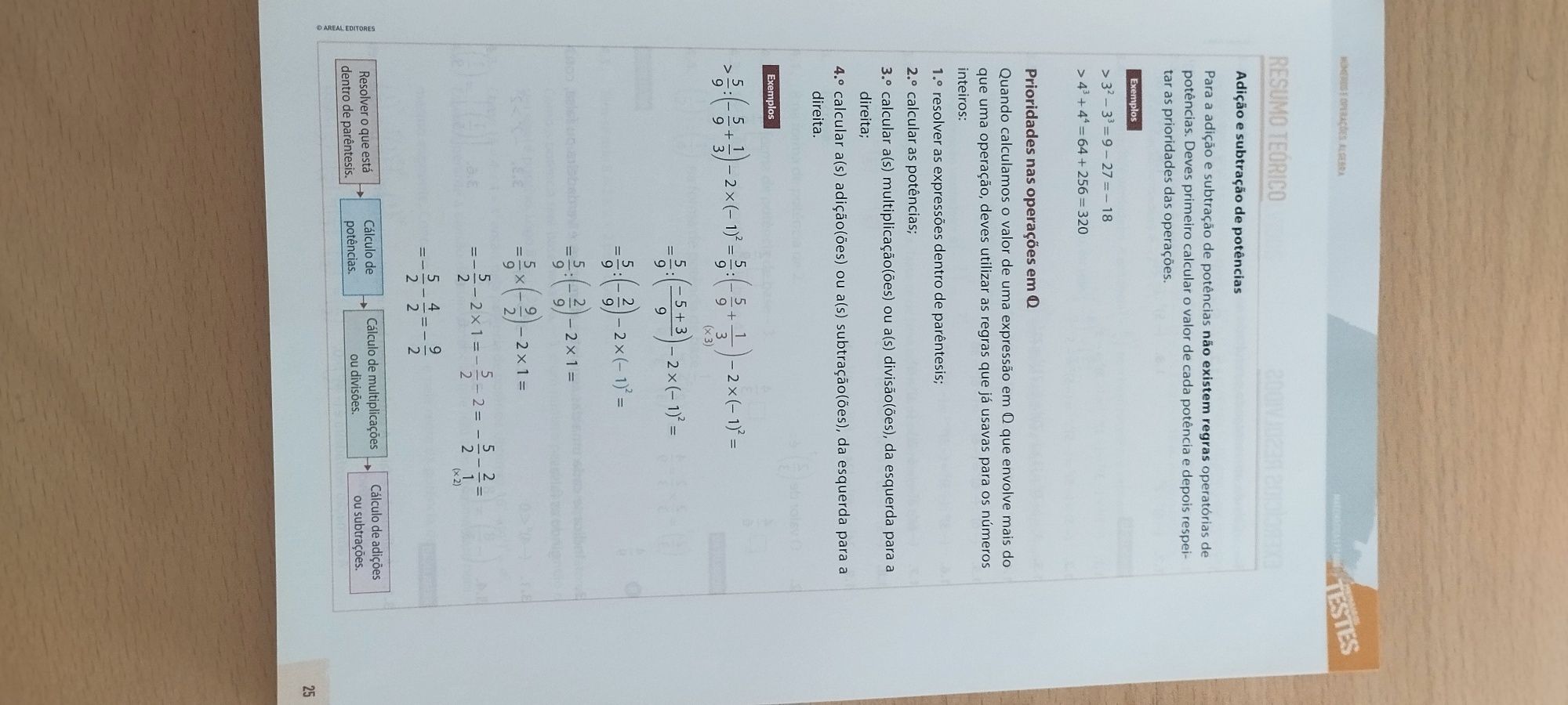 Preparar os testes 7
