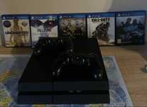 PS4 dysk 500Gb dwa pady i gry