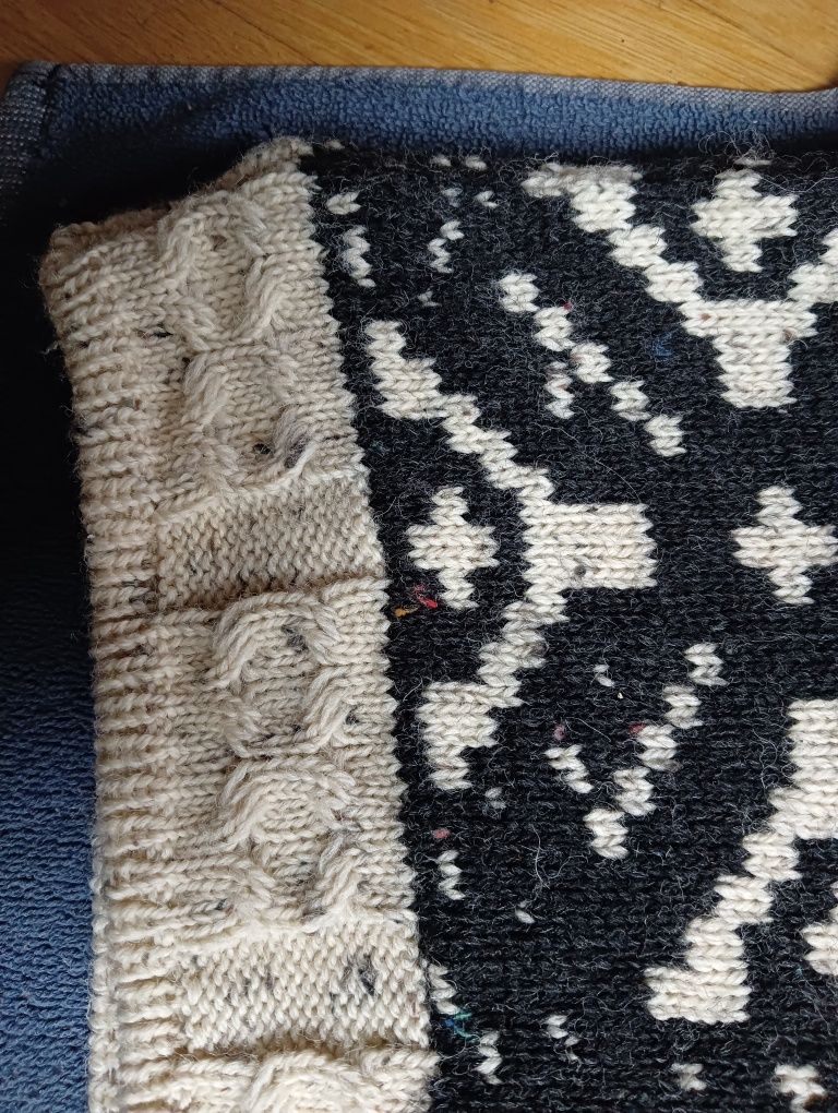Męski sweter wełniany XL/XXL Tyroll Alpy 100% wełna Norway woll