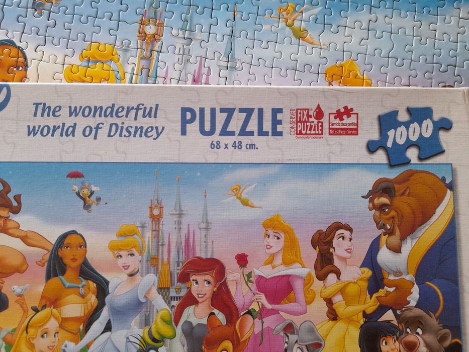 Puzzle de 1000 peças da Disney