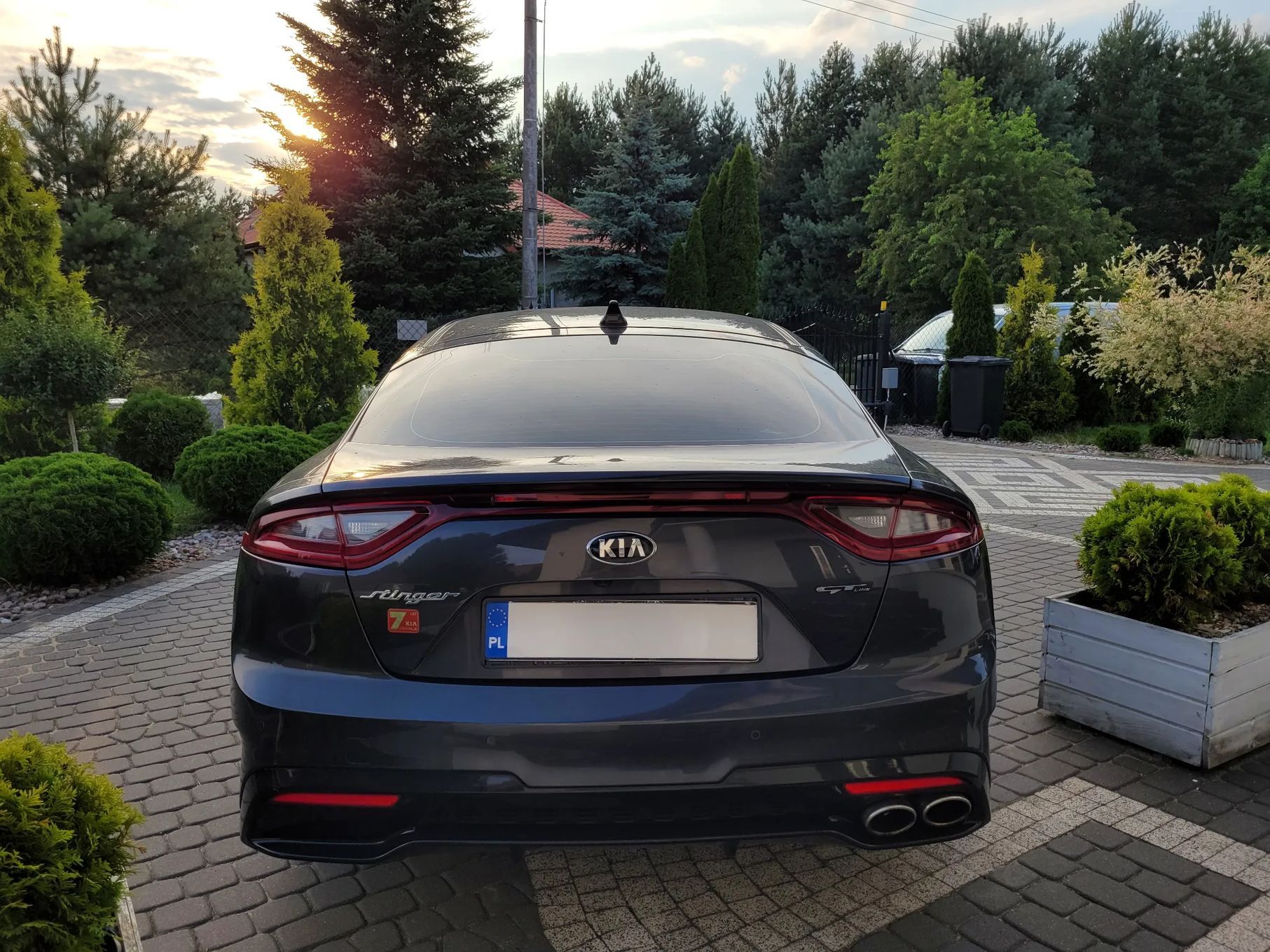 Kia Stinger Salon PL-Bezwypadkowa-2.2 CRDi GT Line-Bogato wyposażona-Zamiana