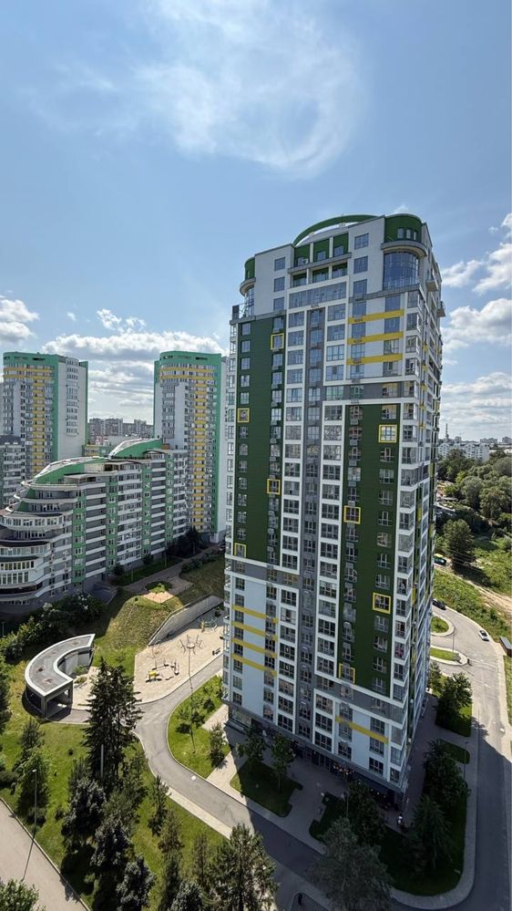 2 кімнатна 76,8м2 ЖК «Паркове місто», Вул. Вишгородська 45 ж