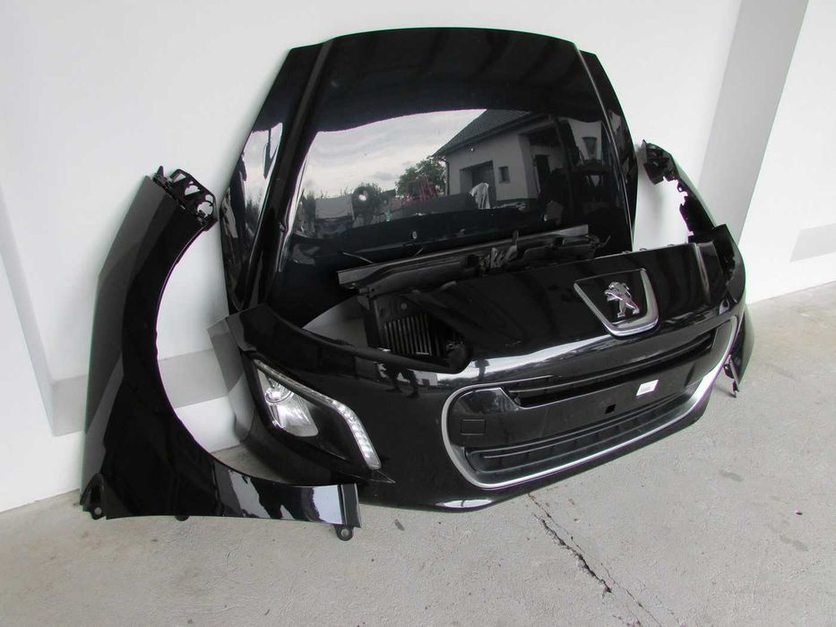 Zderzak przedni przód maska pas błotnik peugeot 308 lift