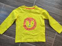 Nowa koszulka bluzka z długim rękawem żółta Lupilu