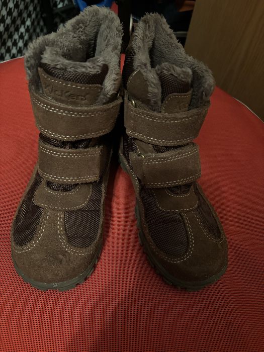 Botas kickers - castanhas