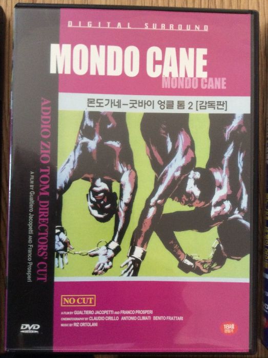 Mondo Cane - zestaw kultowych filmów dokumentalnych - 5 DVD