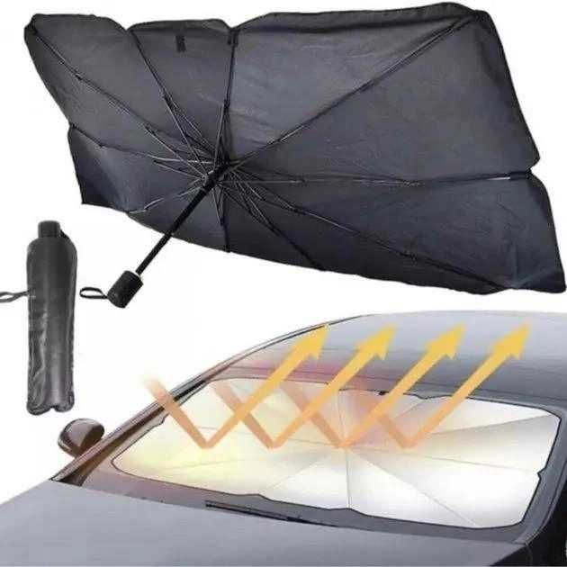 Зонт на лобовое стекло в авто Car Umbrella, солнцезащитная шторка