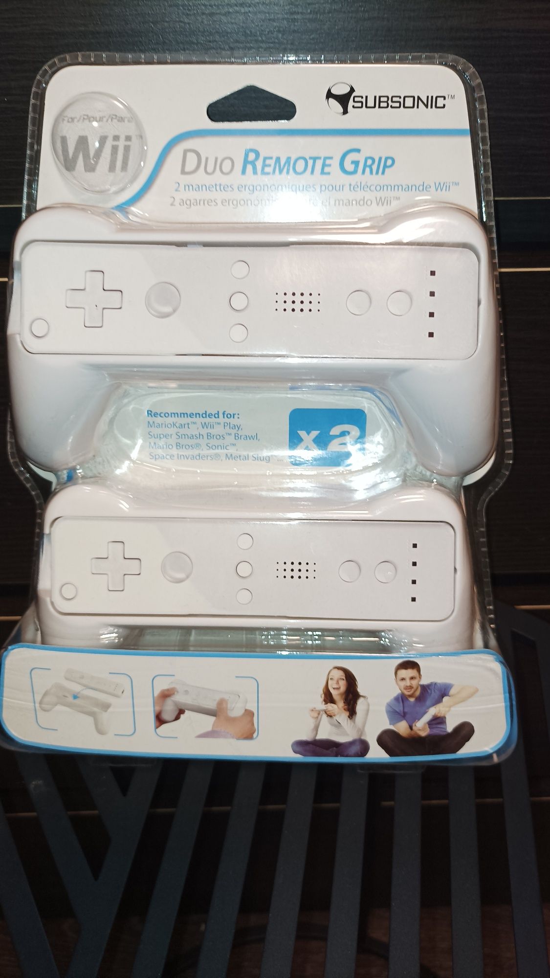 Для пульта дистанционного управления Subsonic Duo для Nintendo Wii