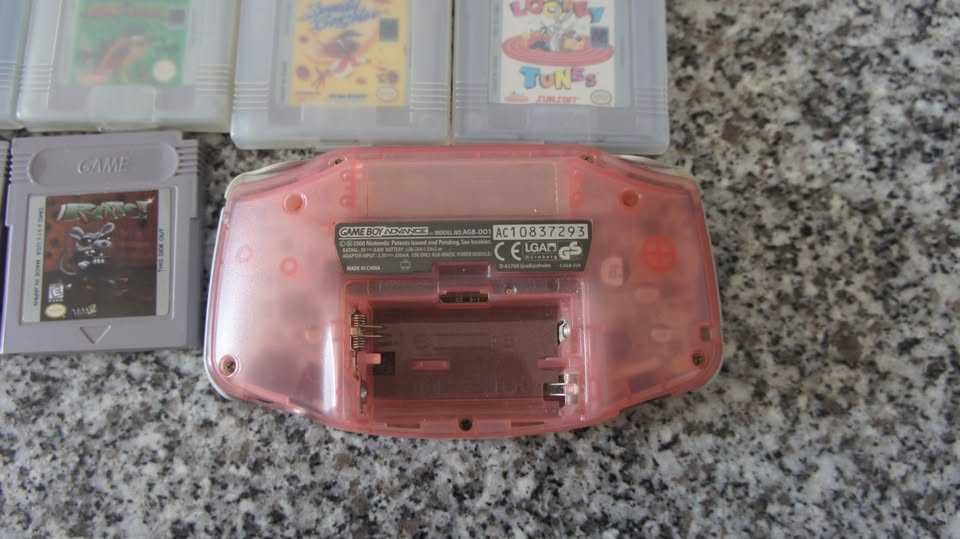 Nintendo Gameboy Advance + 20 Jogos