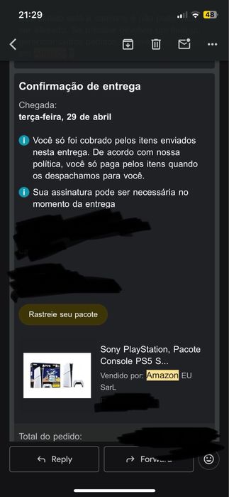 Ps5 Slim 1Tb com 7 meses