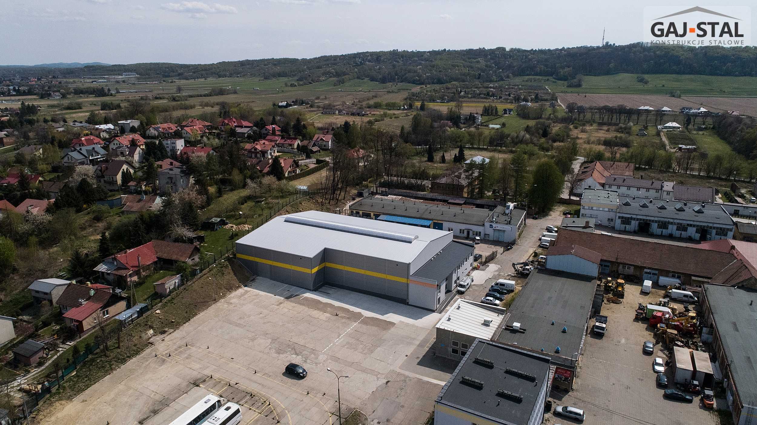 Hala magazynowa ocieplana Gaj-Stal 3000 m2 30x100x5