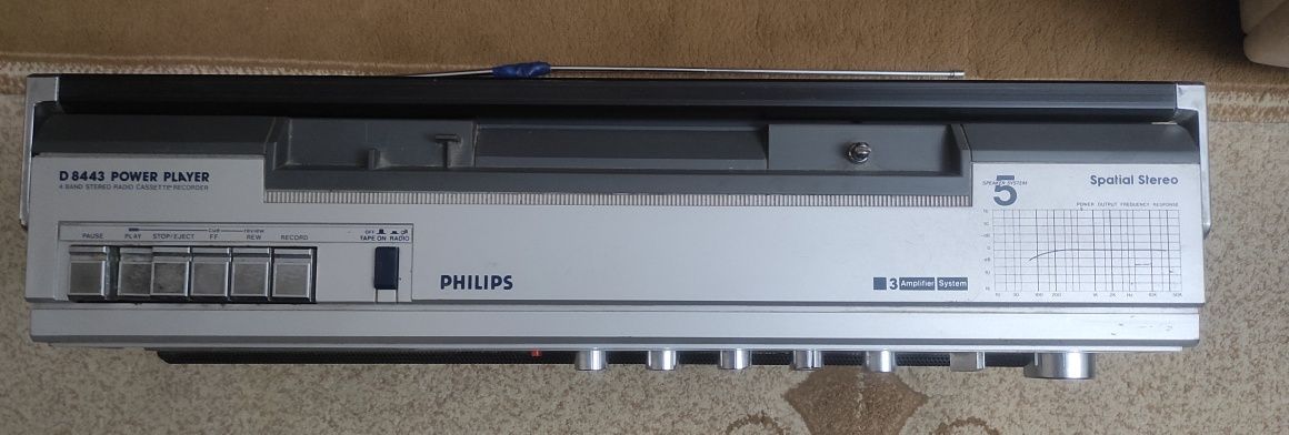 Магнітофон Philips D8443 Power Player.