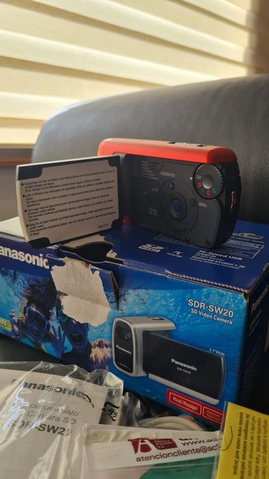 Panasonic SDR-SW20 – Câmara de filmar NOVA na caixa