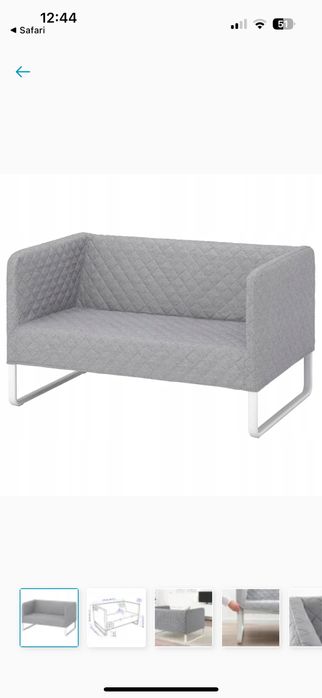 Kanapa Knopparp IKEA – rozkręcona, stan bardzo dobry