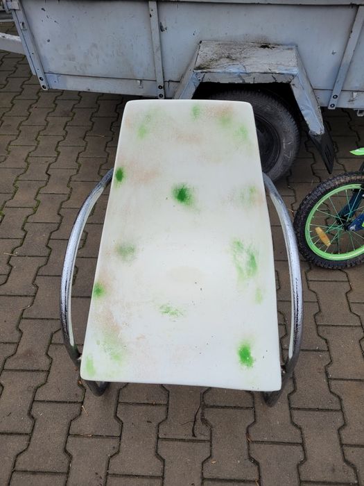 Krzesło fotel w stylu bauhaus lata 70