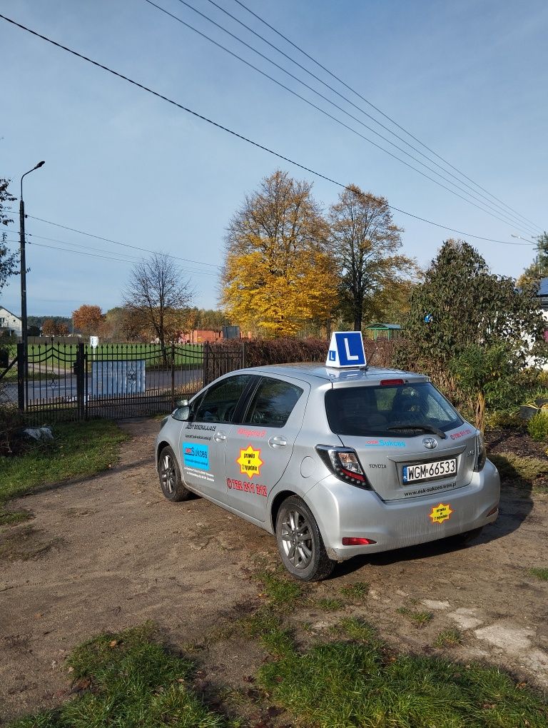 Kurs EKSPRESOWY (w 2 TYGODNIE) prawa jazdy kat B. Automat,manual.