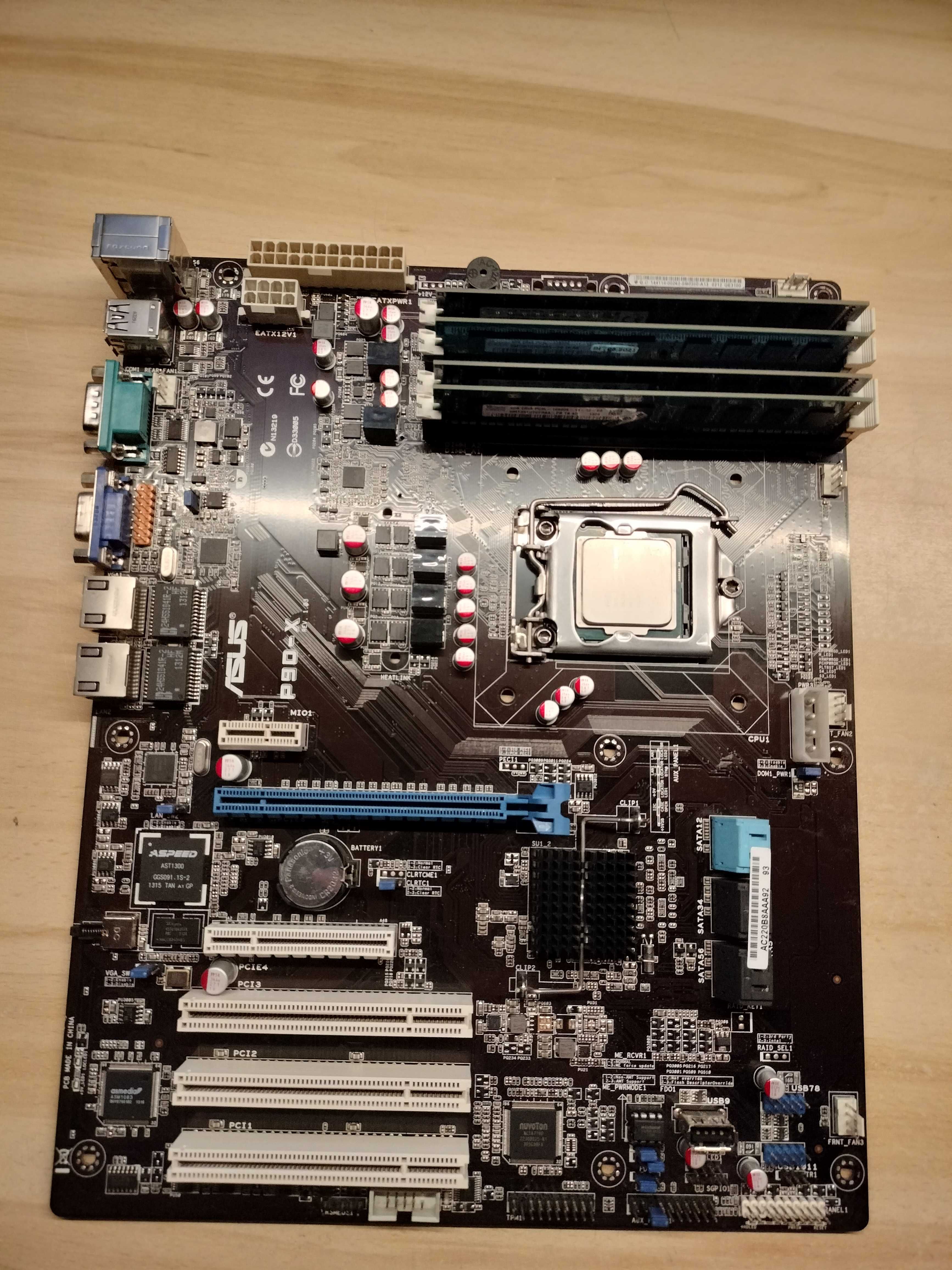 Płyta główna ASUS P9D-X (LGA / Socket 1150) + 16GB + Xeon E3-1220V3