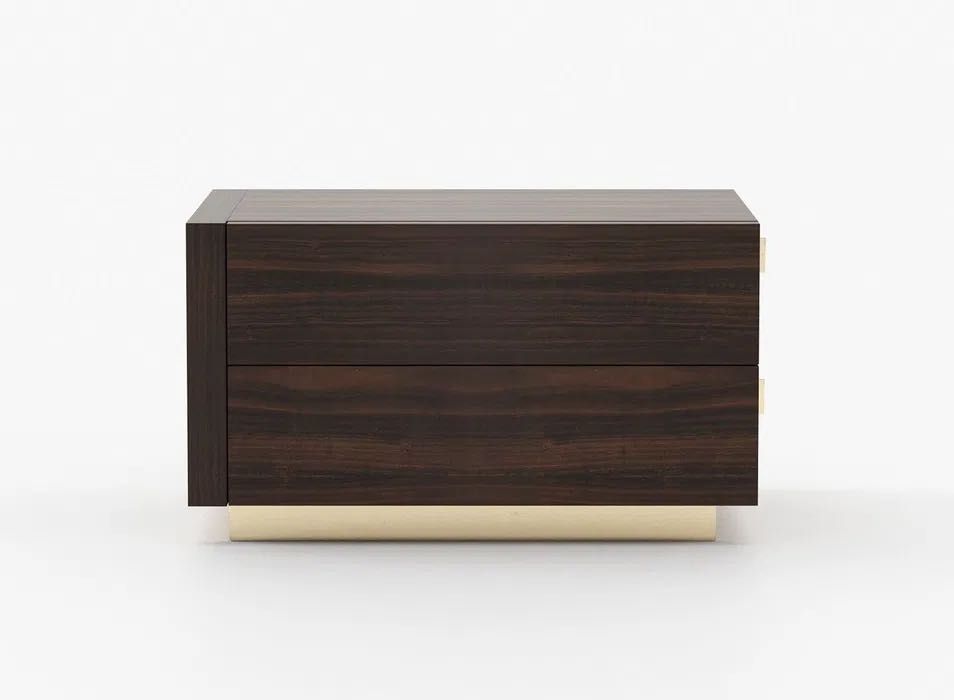 Conjunto quarto Laskasas NOVO (cama MUMBAI + mesas de cabeceira KIRA)