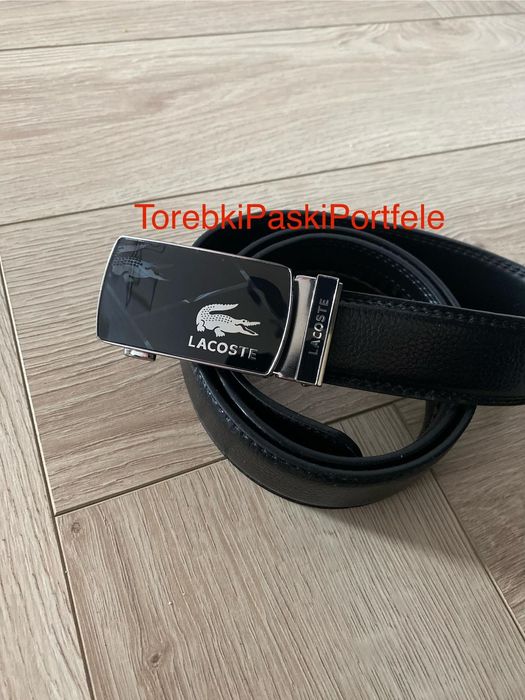 Nowy pasek Lacoste.
