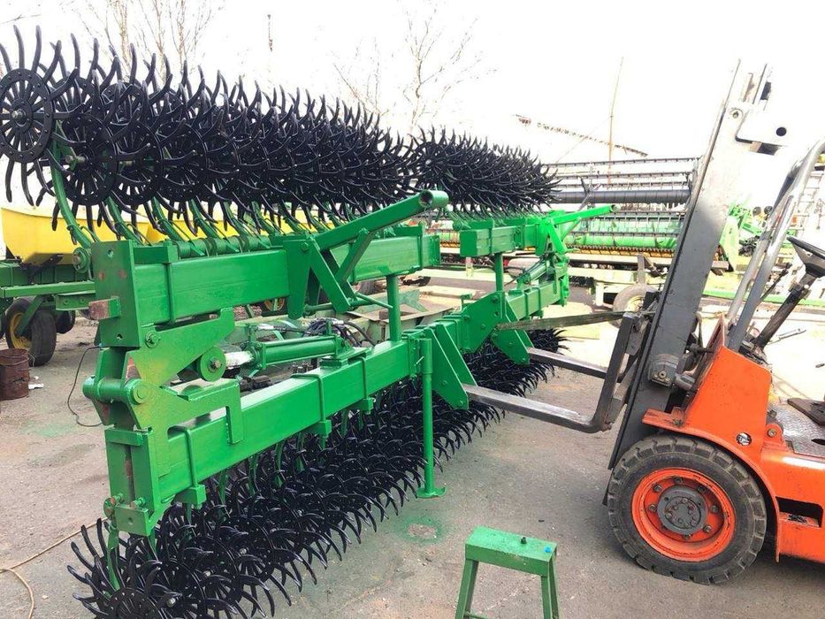 Борона ротаційна John Deere 400  9м.  Гідравлічна В НАЯВНОСТІ