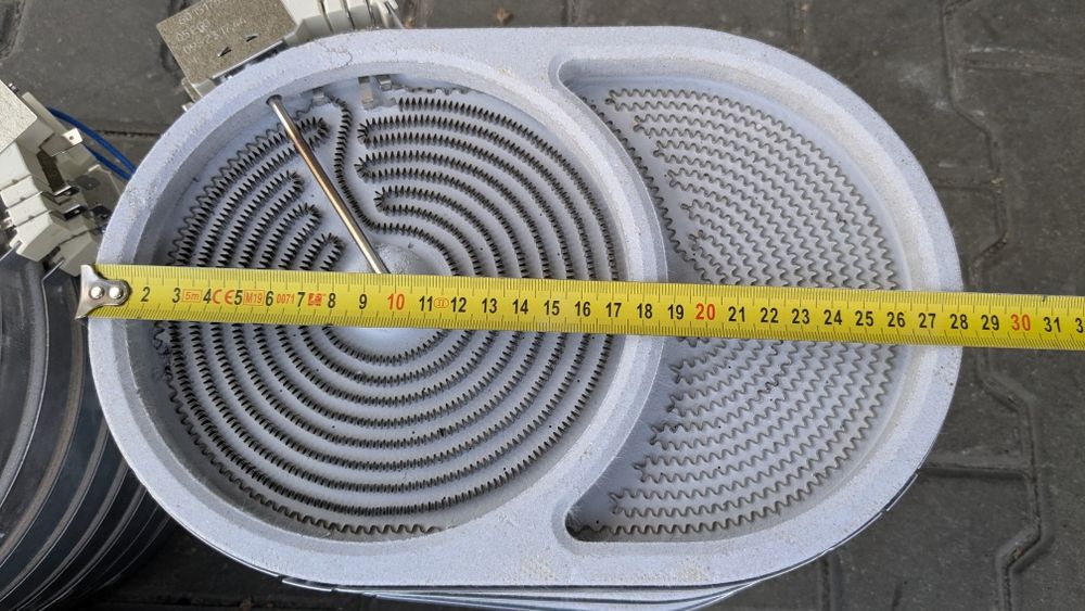 Pole grzejne palnik grzałka plyty ceramicznej