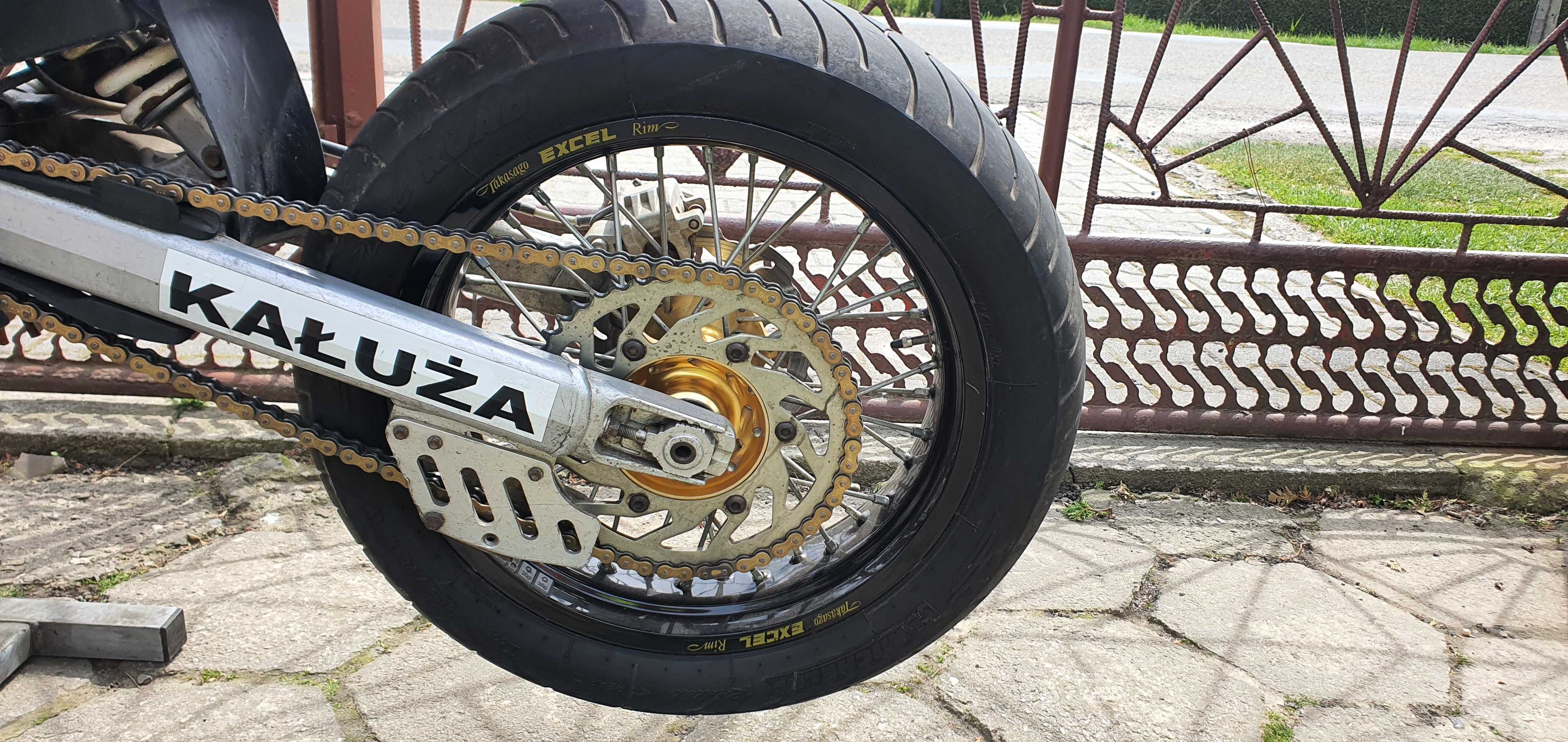 KTM 450 EXC Supermoto, Kałuża Motocykle, zamiana.