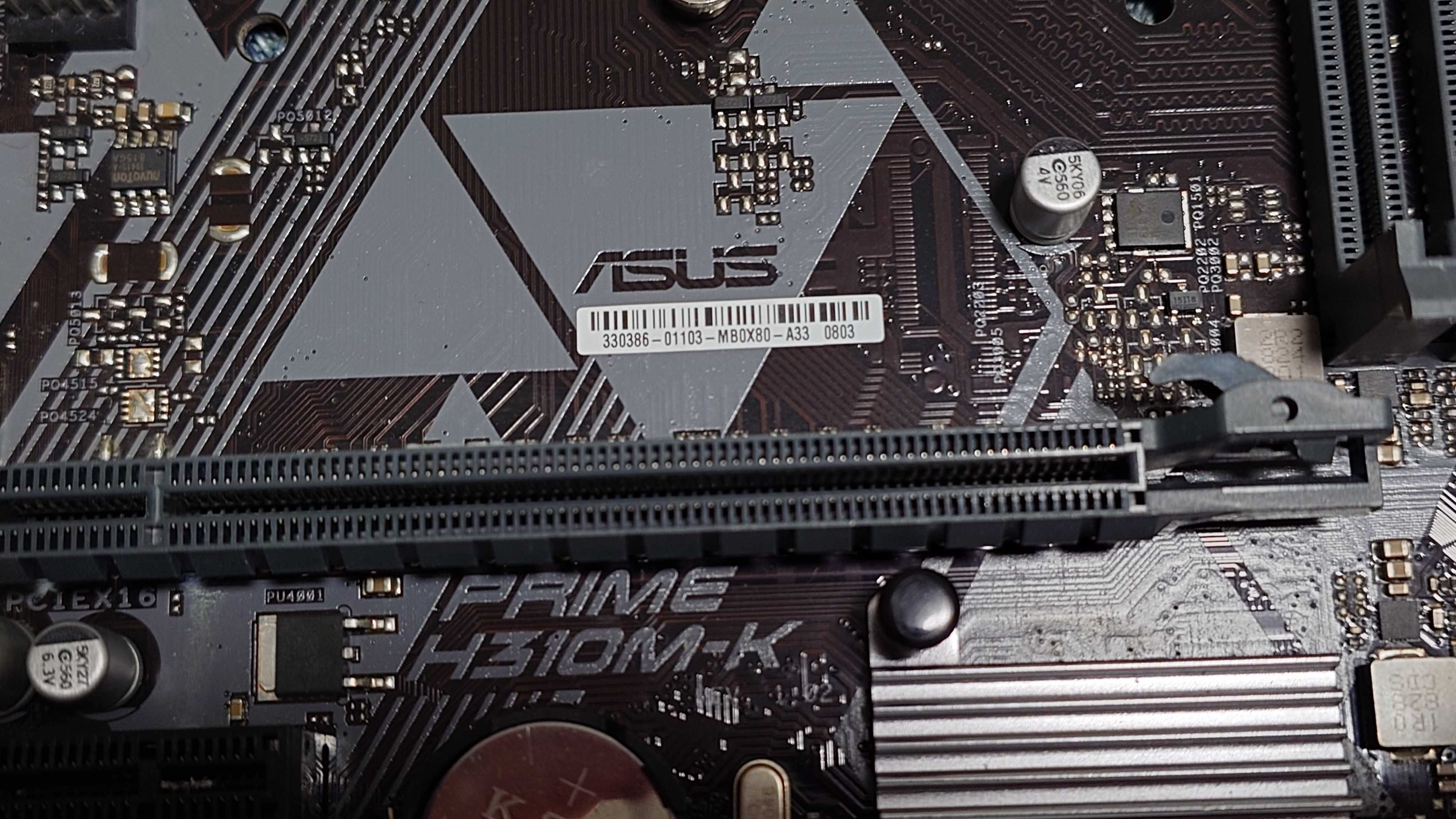 Материнська плата ASUS Prime H310M-K  (S1151, DDR4, m-ATX)