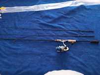 Cana Spinning Achiga 2.1m+ carreto 3000/4000