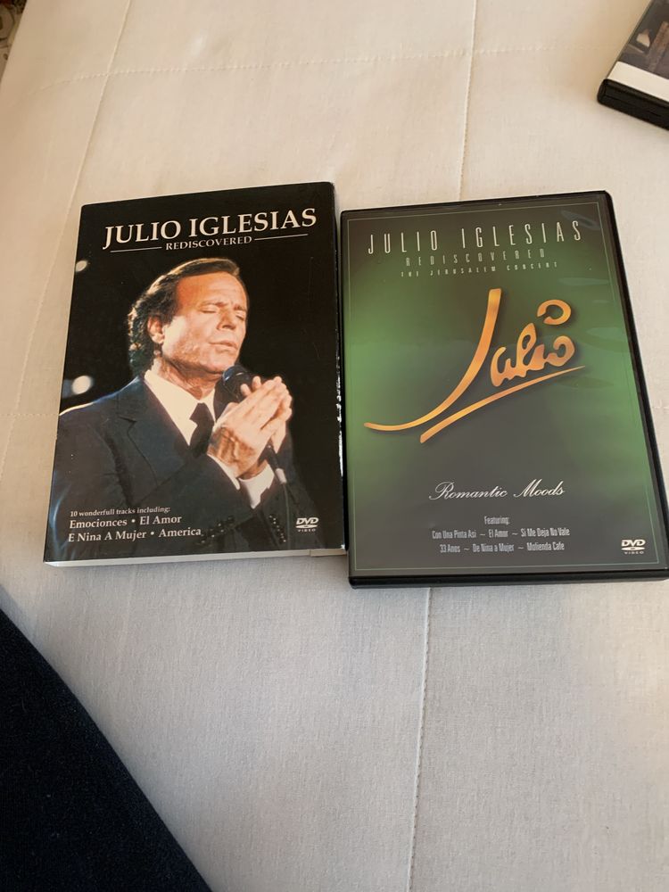 DVD Julio Iglesias - Rediscovered