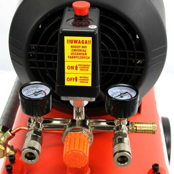 Kompresor 50 L 2 tłoki sprężarka 3hp