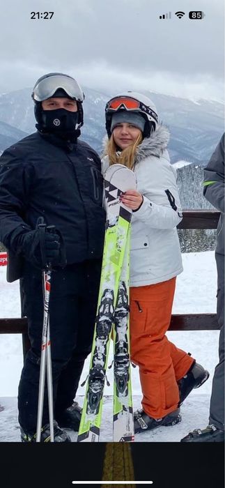 Жіноча лижна куртка Хл біла Cropp