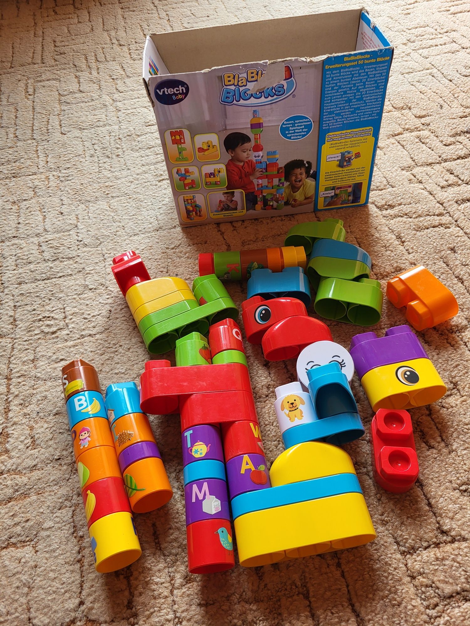 Vtech, blabla blocks klocki