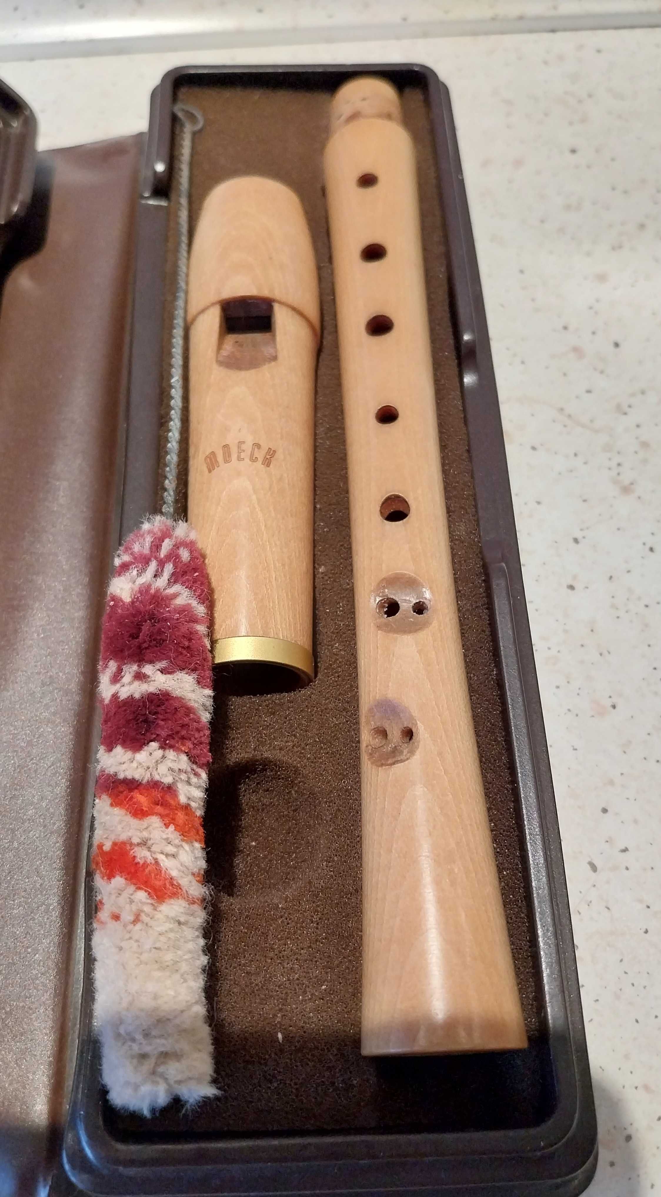 Flet moeck tuju barock sopran 70s etui