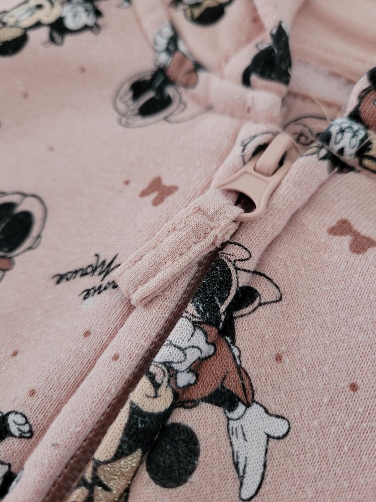 Spodnie 5.10.15 i bluza z Myszką Minnie C&A 104