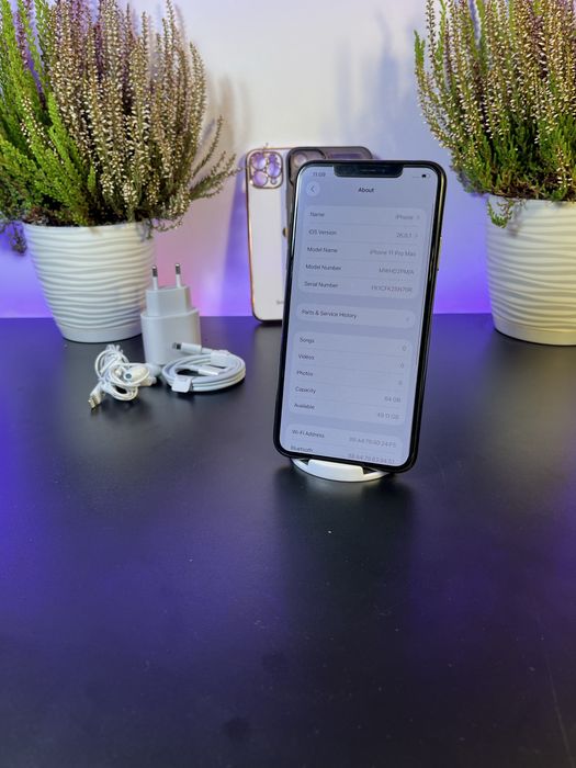 Iphone 11 pro max 64gb 100%bateria