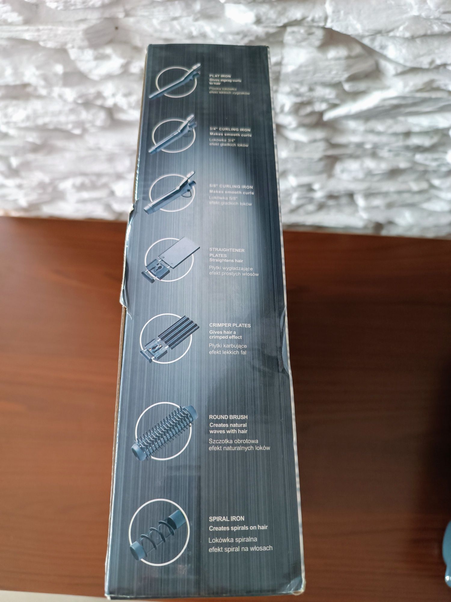 Zestaw do stylizacji włosów 7 opcji, STALMAN, SLN-355