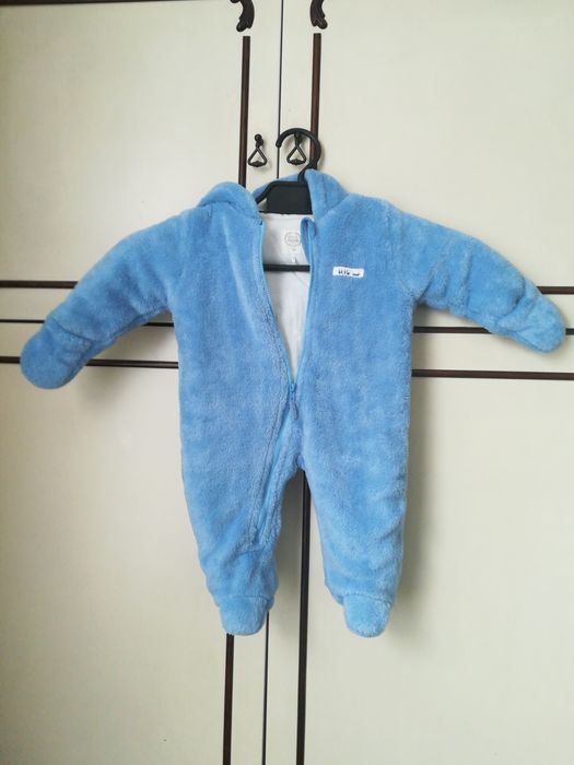 Cieplejszy kombinezonik Pajacyk.COLL CLUB Smyk. Rozm.62